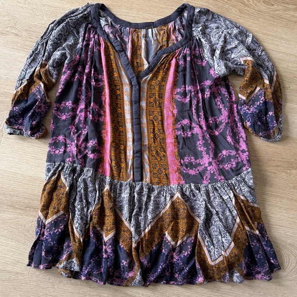 Free People Portobello Road Cold Shoulder Dress - Picture 4 of 10